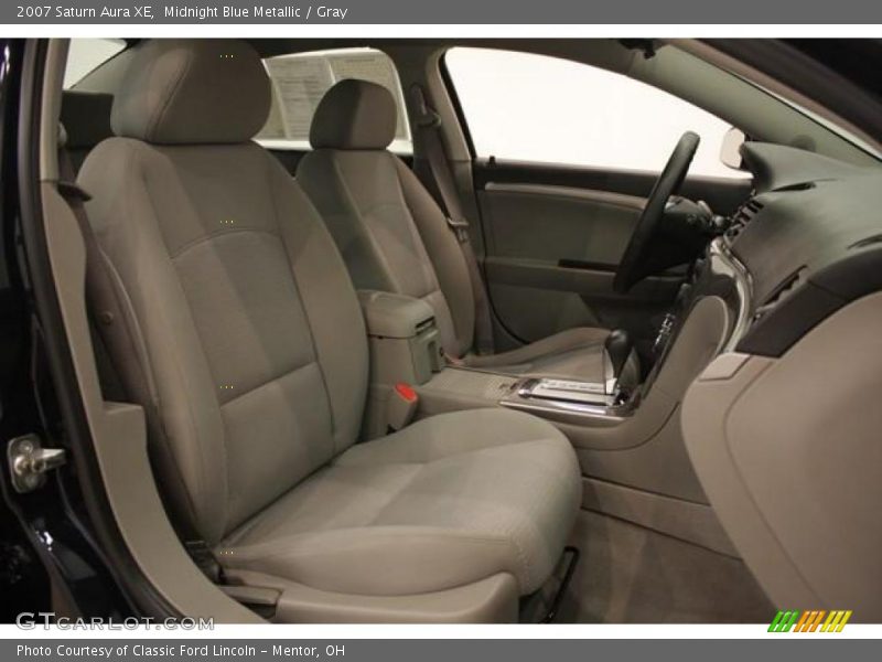 Midnight Blue Metallic / Gray 2007 Saturn Aura XE