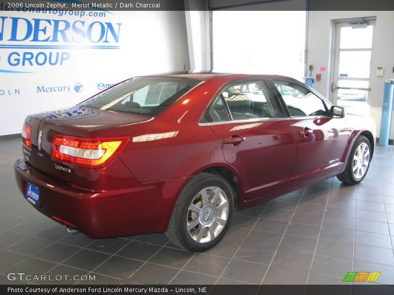 Merlot Metallic / Dark Charcoal 2006 Lincoln Zephyr