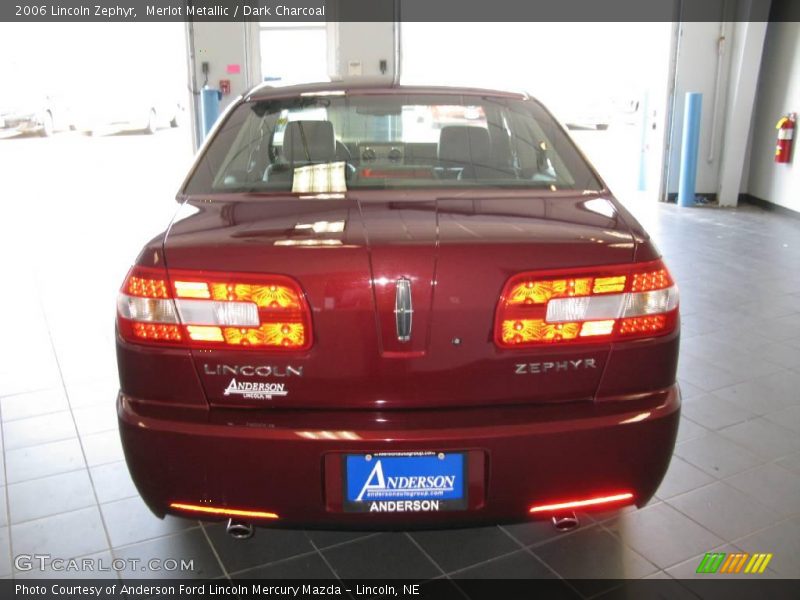 Merlot Metallic / Dark Charcoal 2006 Lincoln Zephyr