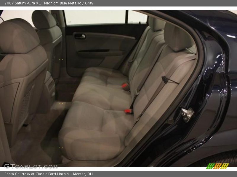 Midnight Blue Metallic / Gray 2007 Saturn Aura XE