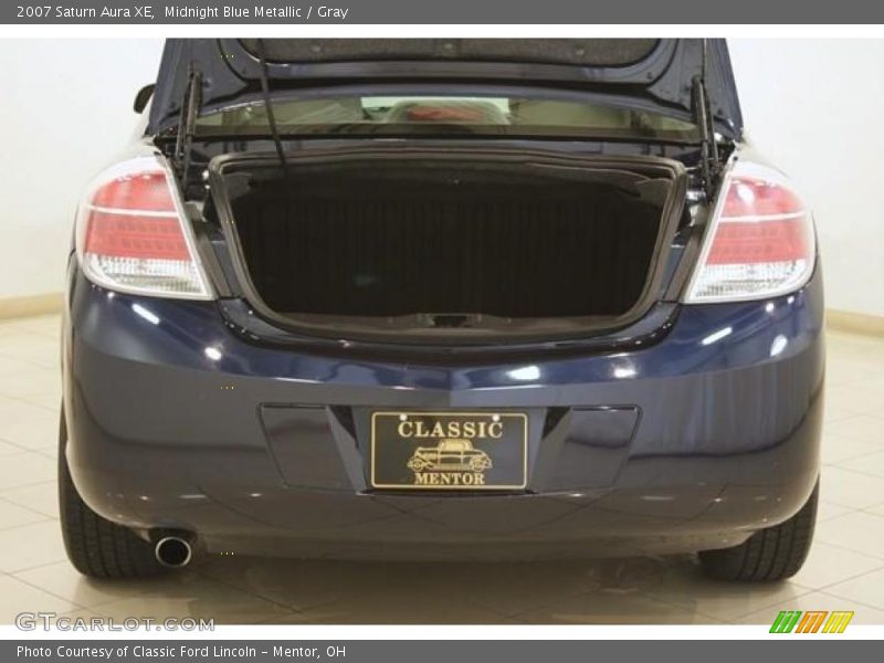 Midnight Blue Metallic / Gray 2007 Saturn Aura XE