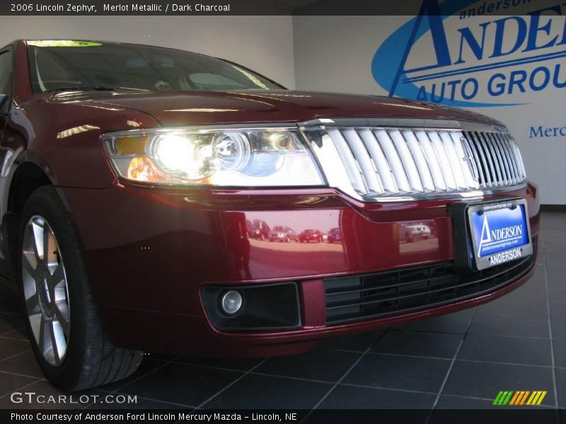 Merlot Metallic / Dark Charcoal 2006 Lincoln Zephyr