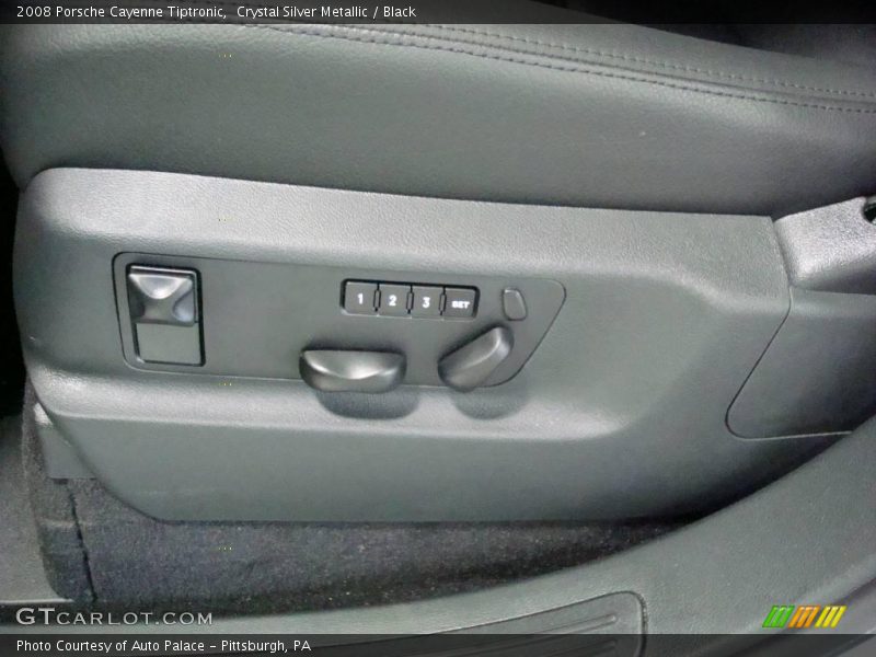 Crystal Silver Metallic / Black 2008 Porsche Cayenne Tiptronic