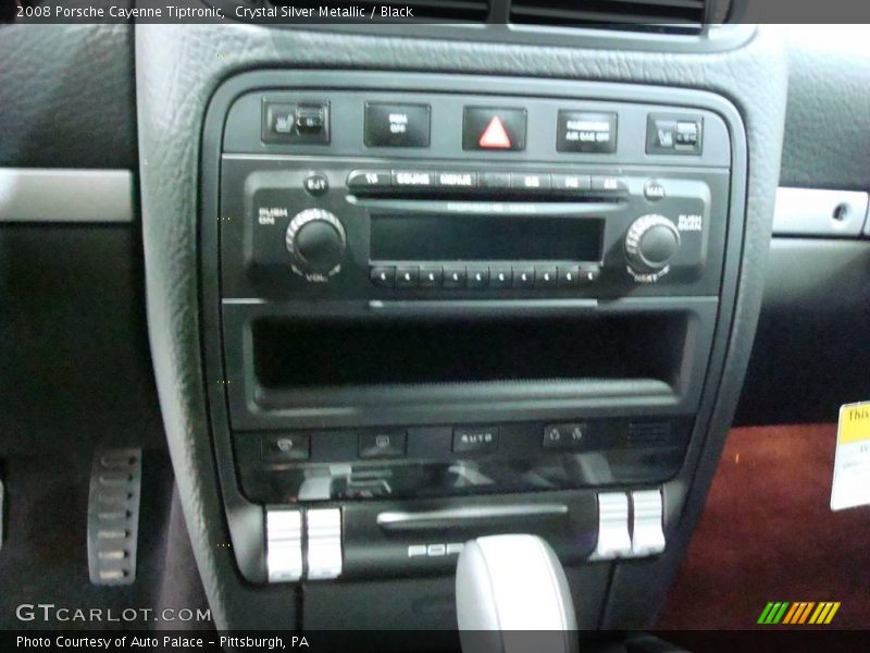 Crystal Silver Metallic / Black 2008 Porsche Cayenne Tiptronic
