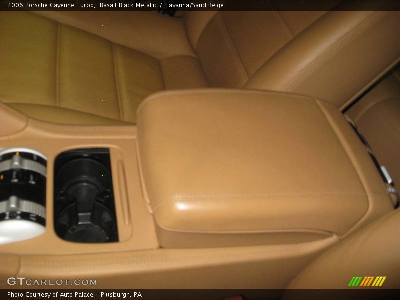 Basalt Black Metallic / Havanna/Sand Beige 2006 Porsche Cayenne Turbo