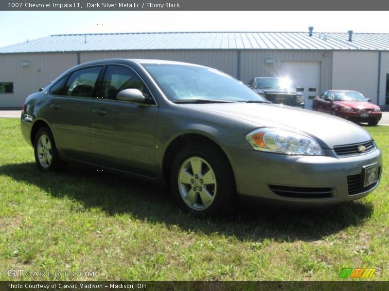 Dark Silver Metallic / Ebony Black 2007 Chevrolet Impala LT