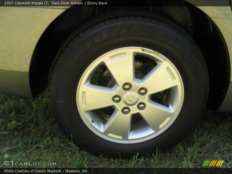 Dark Silver Metallic / Ebony Black 2007 Chevrolet Impala LT