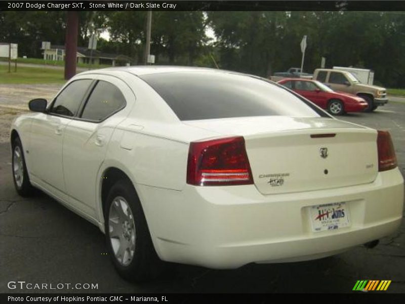 Stone White / Dark Slate Gray 2007 Dodge Charger SXT