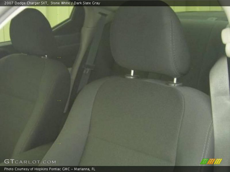 Stone White / Dark Slate Gray 2007 Dodge Charger SXT