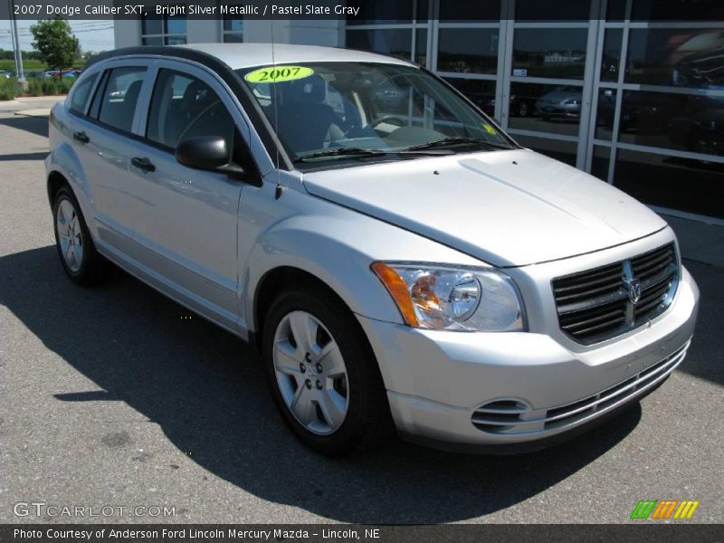 Bright Silver Metallic / Pastel Slate Gray 2007 Dodge Caliber SXT