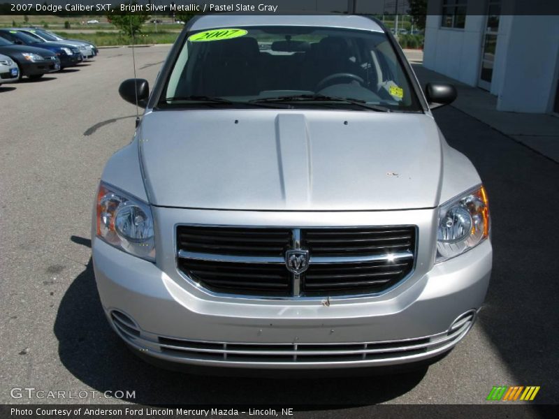 Bright Silver Metallic / Pastel Slate Gray 2007 Dodge Caliber SXT