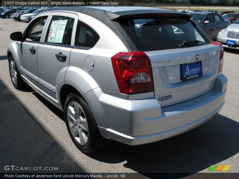 Bright Silver Metallic / Pastel Slate Gray 2007 Dodge Caliber SXT