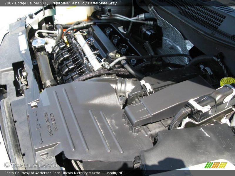 Bright Silver Metallic / Pastel Slate Gray 2007 Dodge Caliber SXT