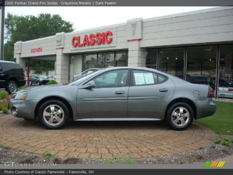 Graystone Metallic / Dark Pewter 2005 Pontiac Grand Prix Sedan