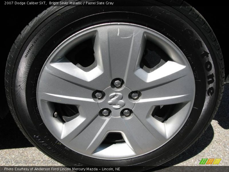 Bright Silver Metallic / Pastel Slate Gray 2007 Dodge Caliber SXT