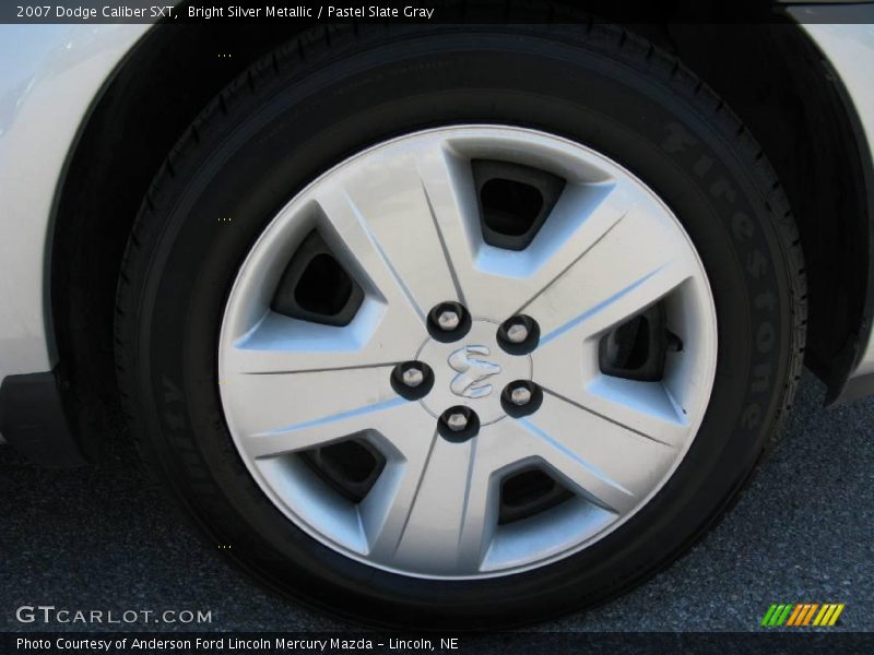 Bright Silver Metallic / Pastel Slate Gray 2007 Dodge Caliber SXT