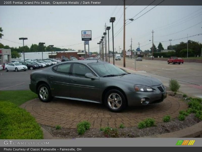 Graystone Metallic / Dark Pewter 2005 Pontiac Grand Prix Sedan