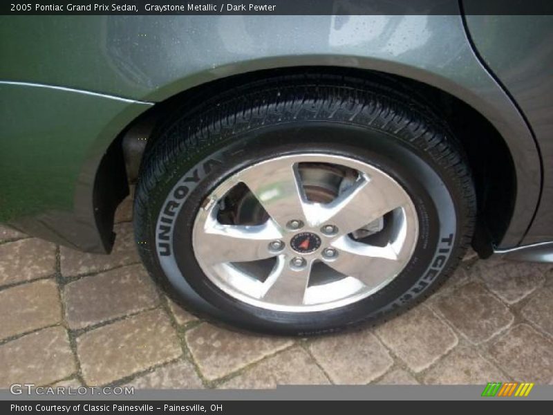 Graystone Metallic / Dark Pewter 2005 Pontiac Grand Prix Sedan