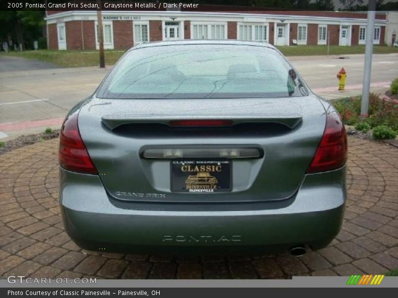 Graystone Metallic / Dark Pewter 2005 Pontiac Grand Prix Sedan