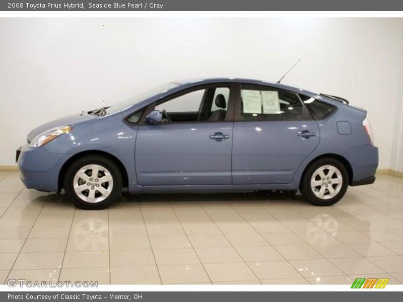 Seaside Blue Pearl / Gray 2008 Toyota Prius Hybrid