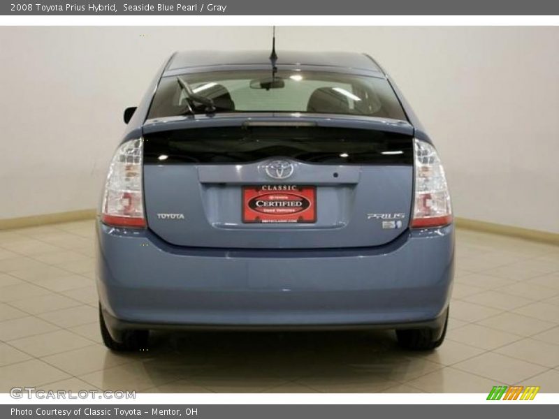 Seaside Blue Pearl / Gray 2008 Toyota Prius Hybrid