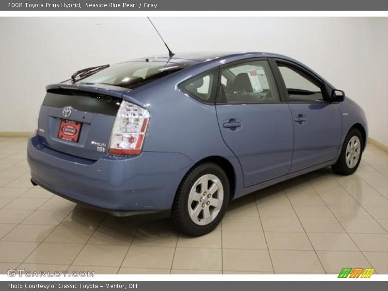 Seaside Blue Pearl / Gray 2008 Toyota Prius Hybrid