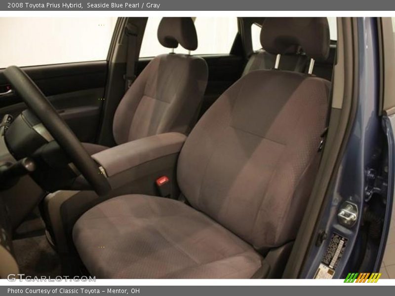 Seaside Blue Pearl / Gray 2008 Toyota Prius Hybrid