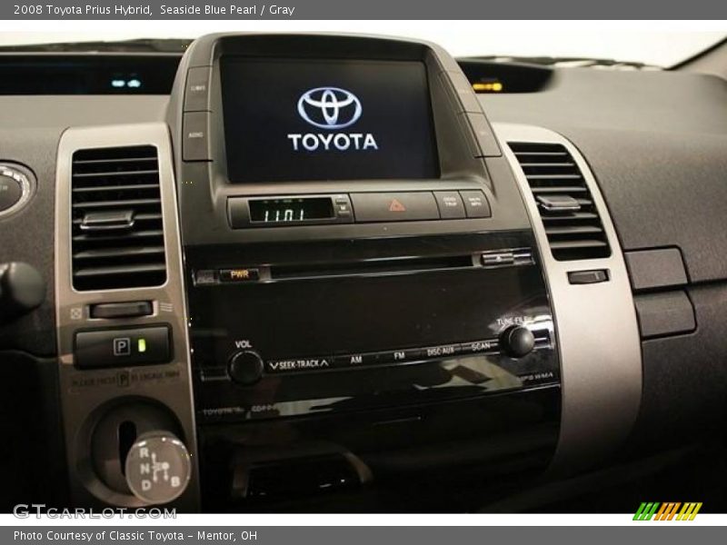 Seaside Blue Pearl / Gray 2008 Toyota Prius Hybrid