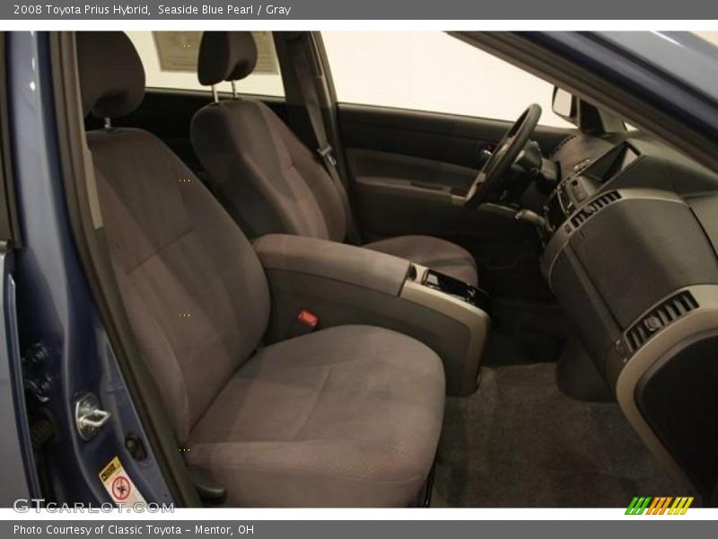 Seaside Blue Pearl / Gray 2008 Toyota Prius Hybrid