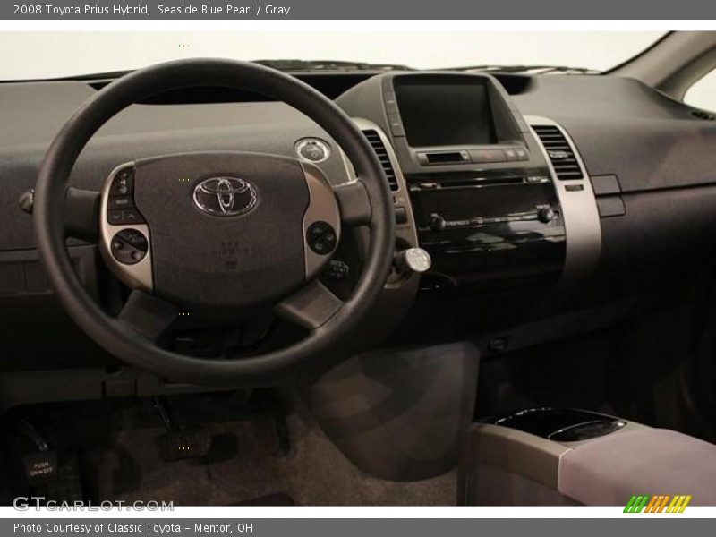 Seaside Blue Pearl / Gray 2008 Toyota Prius Hybrid