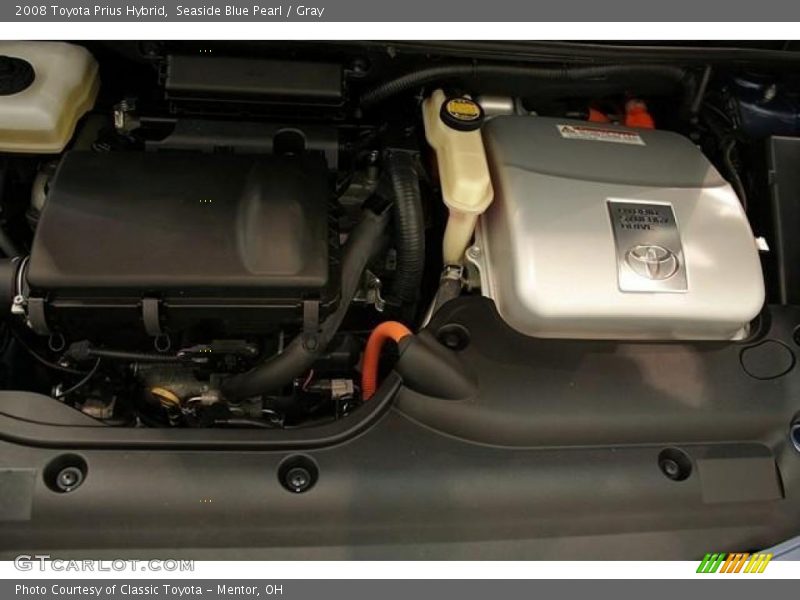 Seaside Blue Pearl / Gray 2008 Toyota Prius Hybrid