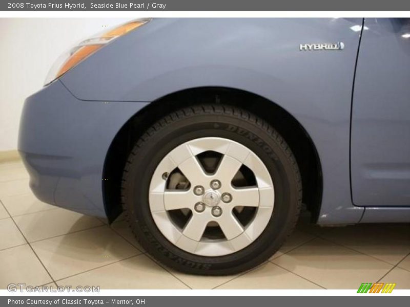 Seaside Blue Pearl / Gray 2008 Toyota Prius Hybrid