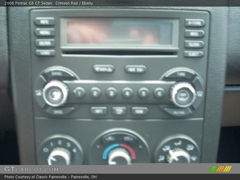 Crimson Red / Ebony 2006 Pontiac G6 GT Sedan