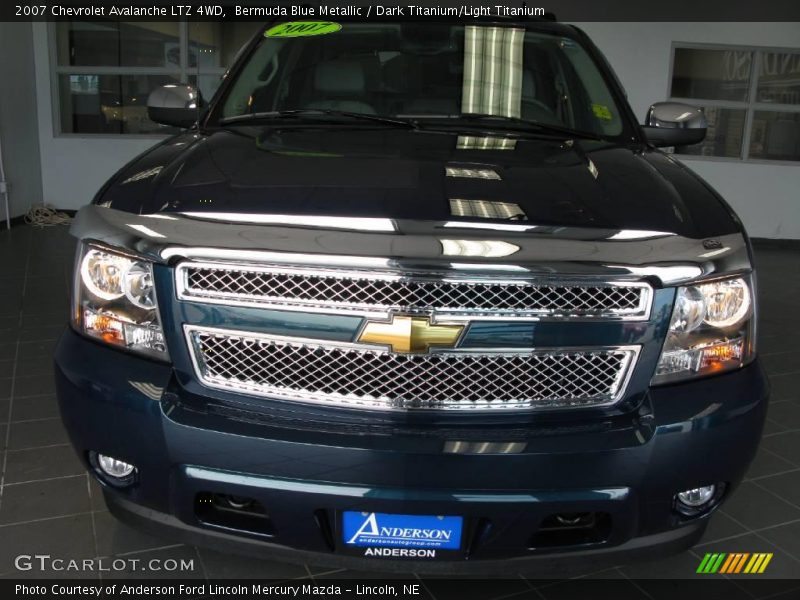 Bermuda Blue Metallic / Dark Titanium/Light Titanium 2007 Chevrolet Avalanche LTZ 4WD