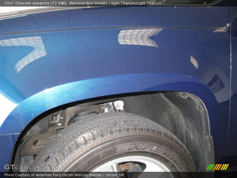 Bermuda Blue Metallic / Dark Titanium/Light Titanium 2007 Chevrolet Avalanche LTZ 4WD