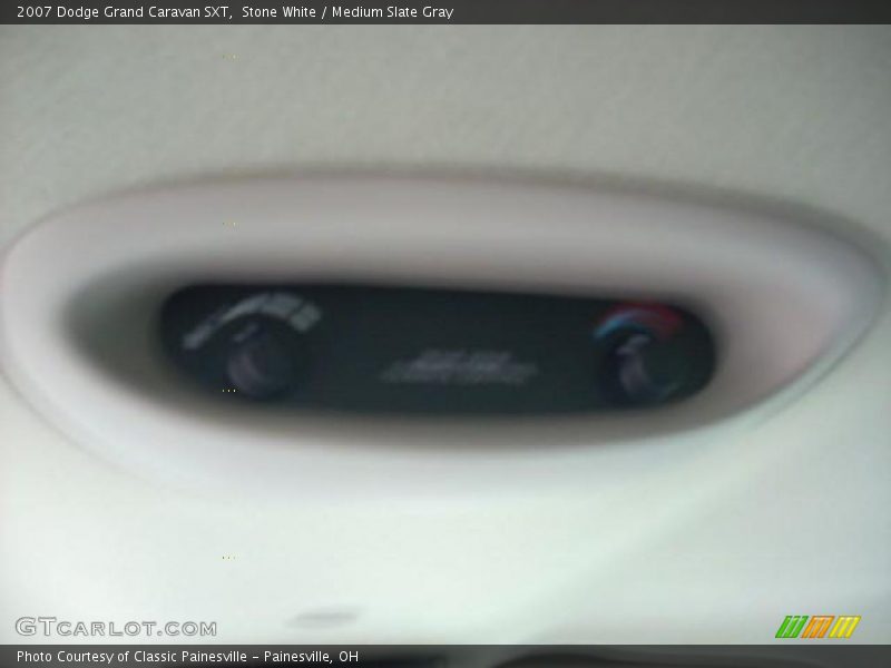 Stone White / Medium Slate Gray 2007 Dodge Grand Caravan SXT