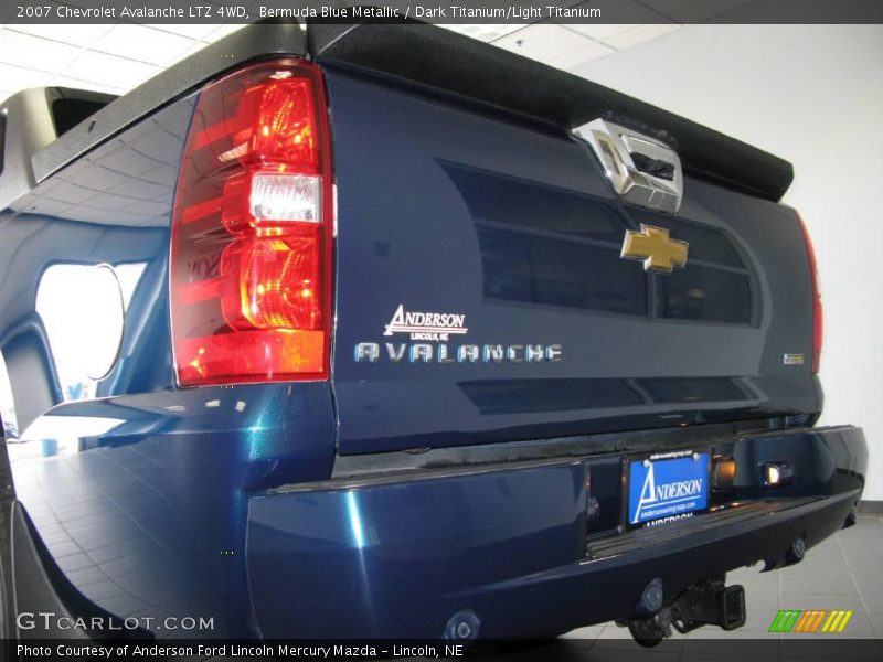 Bermuda Blue Metallic / Dark Titanium/Light Titanium 2007 Chevrolet Avalanche LTZ 4WD