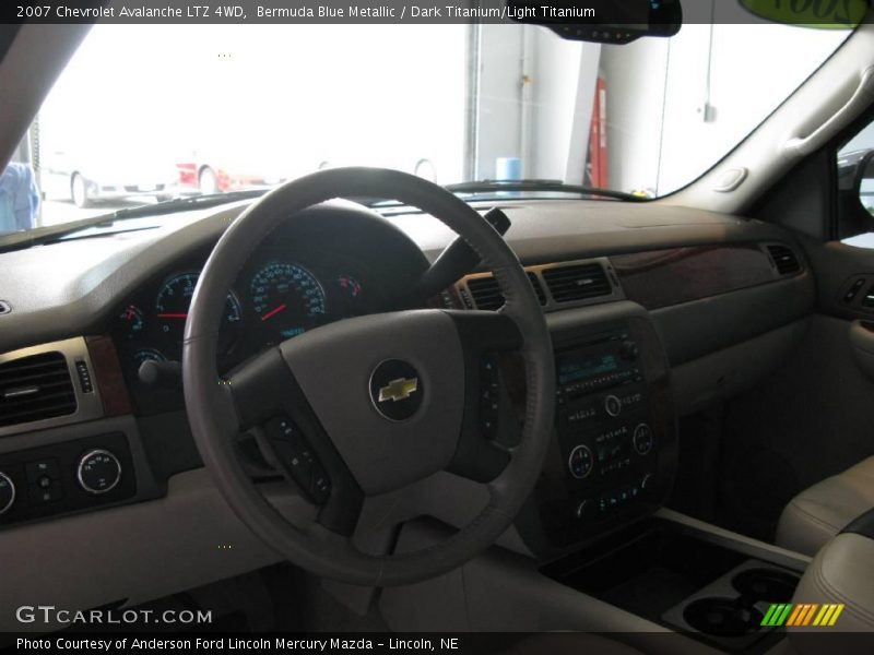 Bermuda Blue Metallic / Dark Titanium/Light Titanium 2007 Chevrolet Avalanche LTZ 4WD