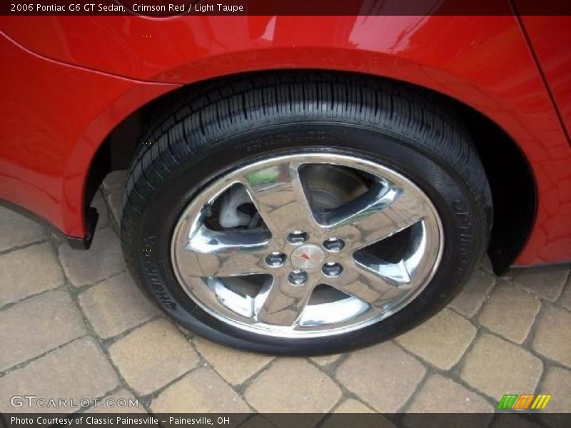 Crimson Red / Light Taupe 2006 Pontiac G6 GT Sedan