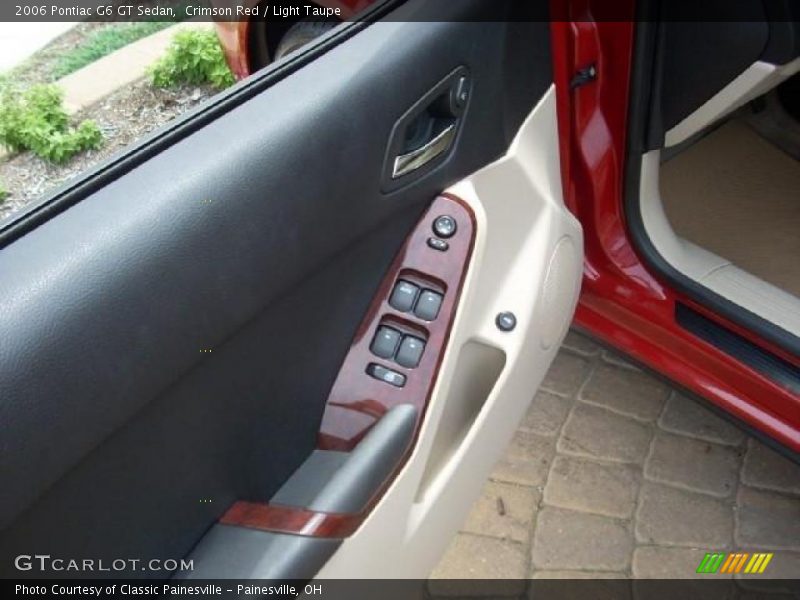 Crimson Red / Light Taupe 2006 Pontiac G6 GT Sedan