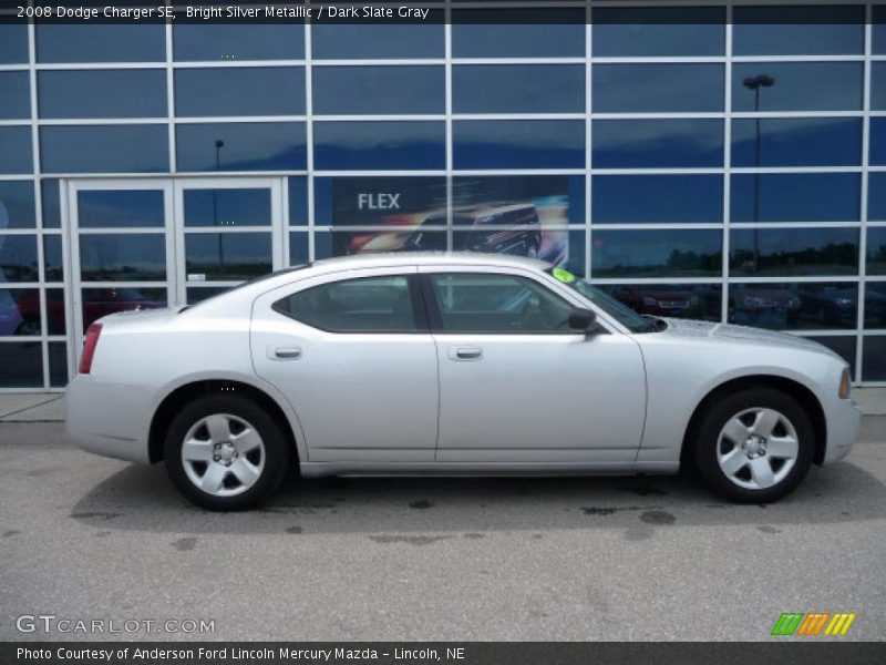 Bright Silver Metallic / Dark Slate Gray 2008 Dodge Charger SE