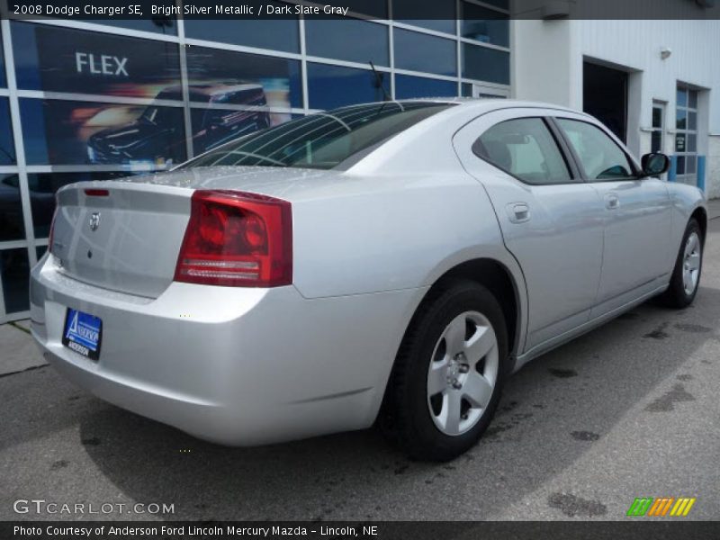 Bright Silver Metallic / Dark Slate Gray 2008 Dodge Charger SE