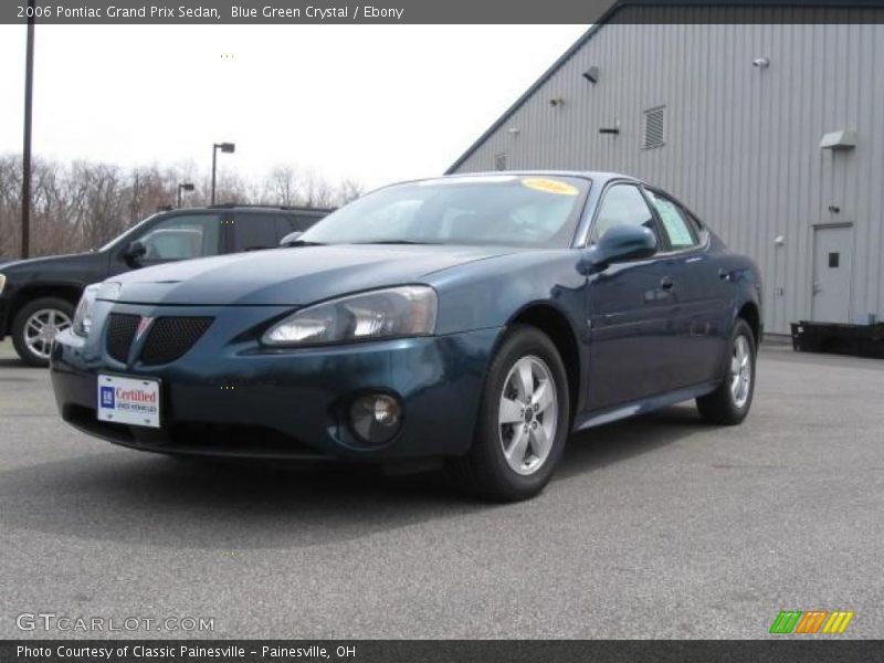 Blue Green Crystal / Ebony 2006 Pontiac Grand Prix Sedan