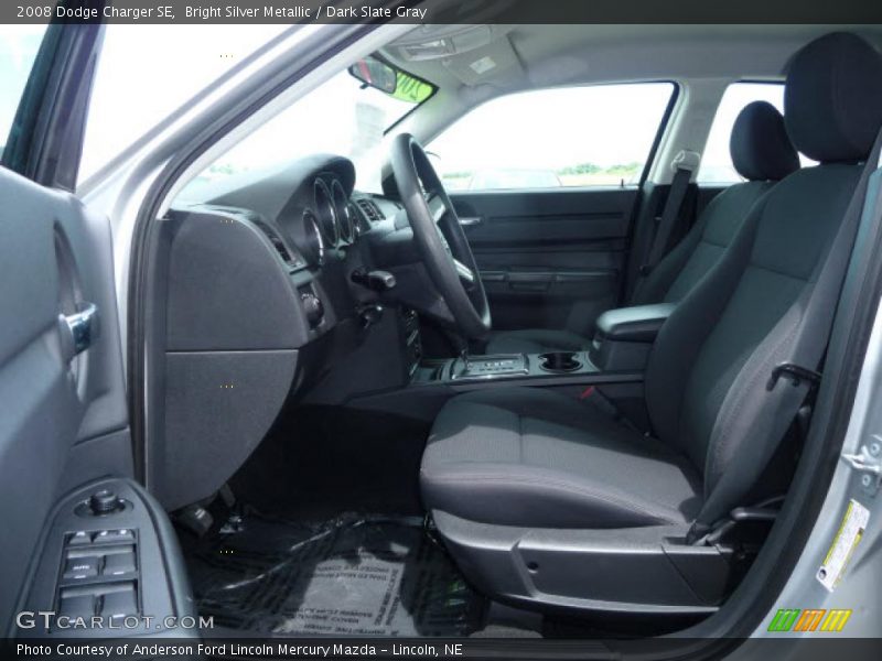 Bright Silver Metallic / Dark Slate Gray 2008 Dodge Charger SE