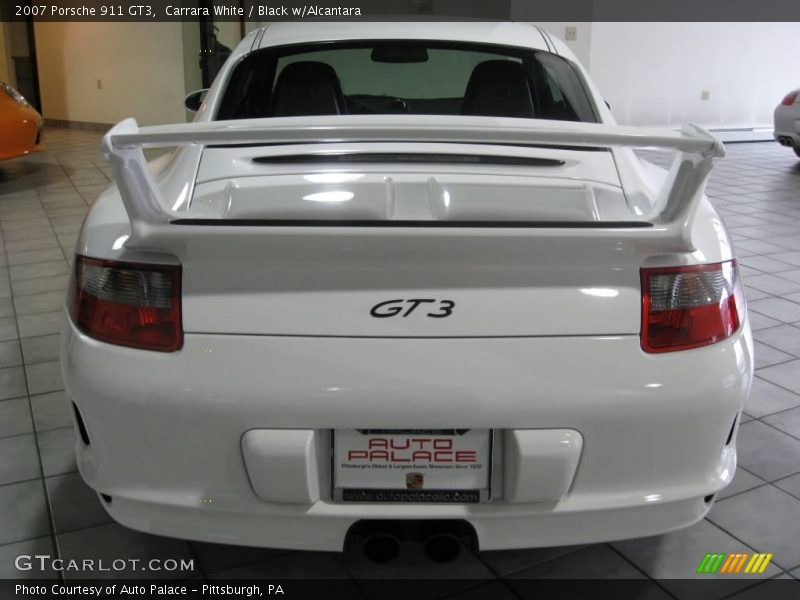 Carrara White / Black w/Alcantara 2007 Porsche 911 GT3