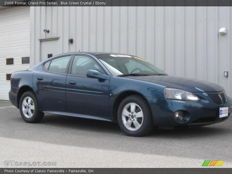 Blue Green Crystal / Ebony 2006 Pontiac Grand Prix Sedan