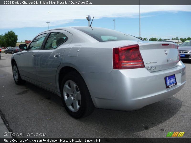 Bright Silver Metallic / Dark Slate Gray 2008 Dodge Charger SE