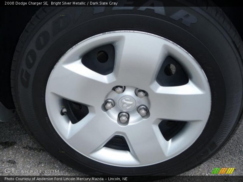 Bright Silver Metallic / Dark Slate Gray 2008 Dodge Charger SE