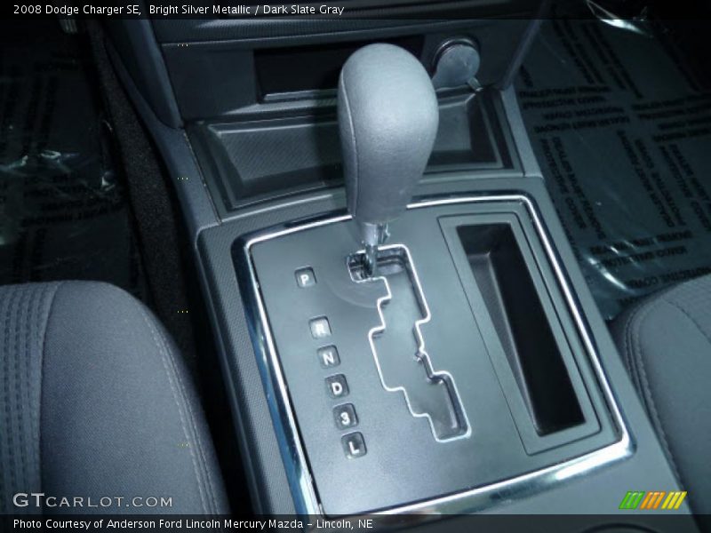 Bright Silver Metallic / Dark Slate Gray 2008 Dodge Charger SE