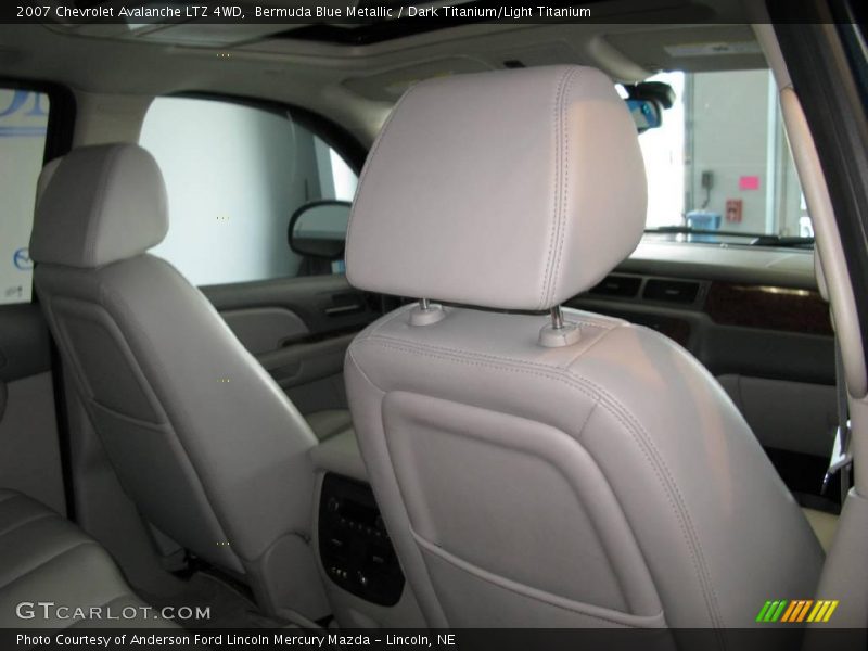 Bermuda Blue Metallic / Dark Titanium/Light Titanium 2007 Chevrolet Avalanche LTZ 4WD